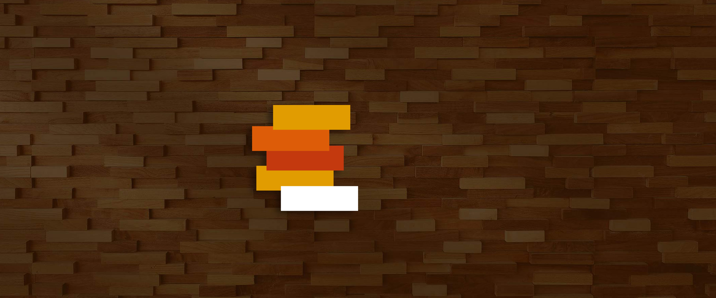 Dřevník grafický design