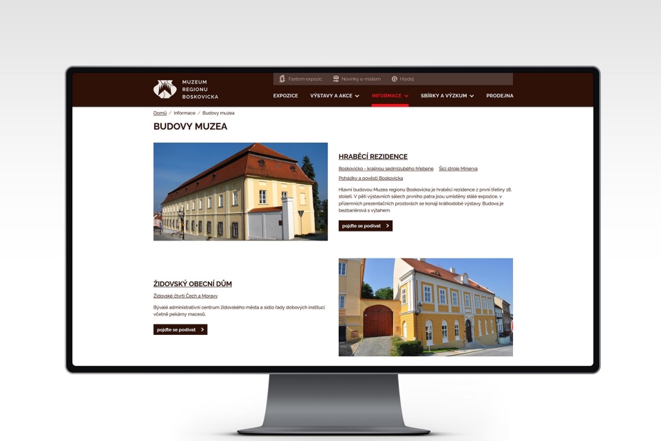 Muzeum regionu Boskovicka web 4