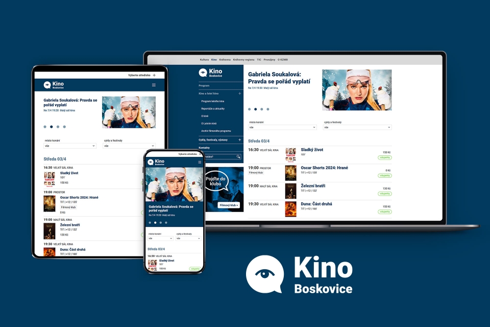 Kino Boskovice web