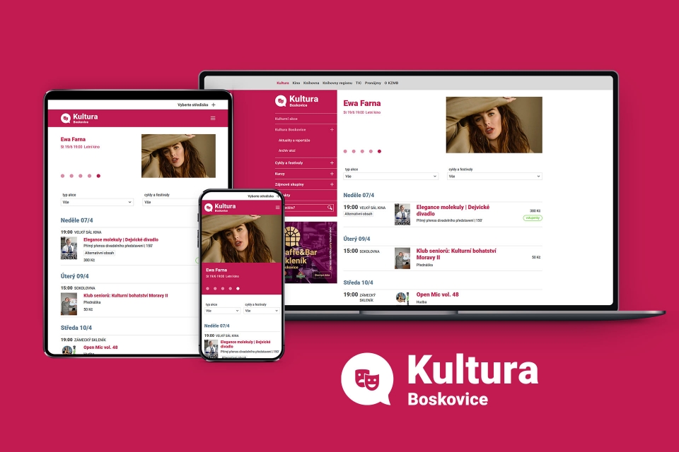 Kultura Boskovice web